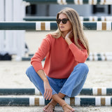 Falmouth Sweater - Nantucket Red