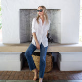Halsey Linen Shirt - Blanc