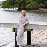 The JA Husband Shirt - Peacoat Aztec