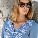 Amelia Dress - Wedgewood