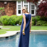 Isabella Dress - Peacoat