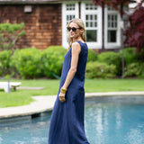 Isabella Dress - Peacoat