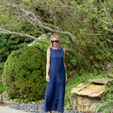 Isabella Dress - Peacoat