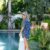 The JA Husband Shirt - Peacoat Loon Patchwork