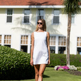 Serena Dress Cotton - Blanc