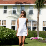 Serena Dress Cotton - Blanc
