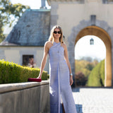 Camille Dress - Icy Silver