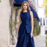 Olivia Skirt - Peacoat