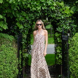 Elle Dress Poplin - Coco Moroccan Medallion