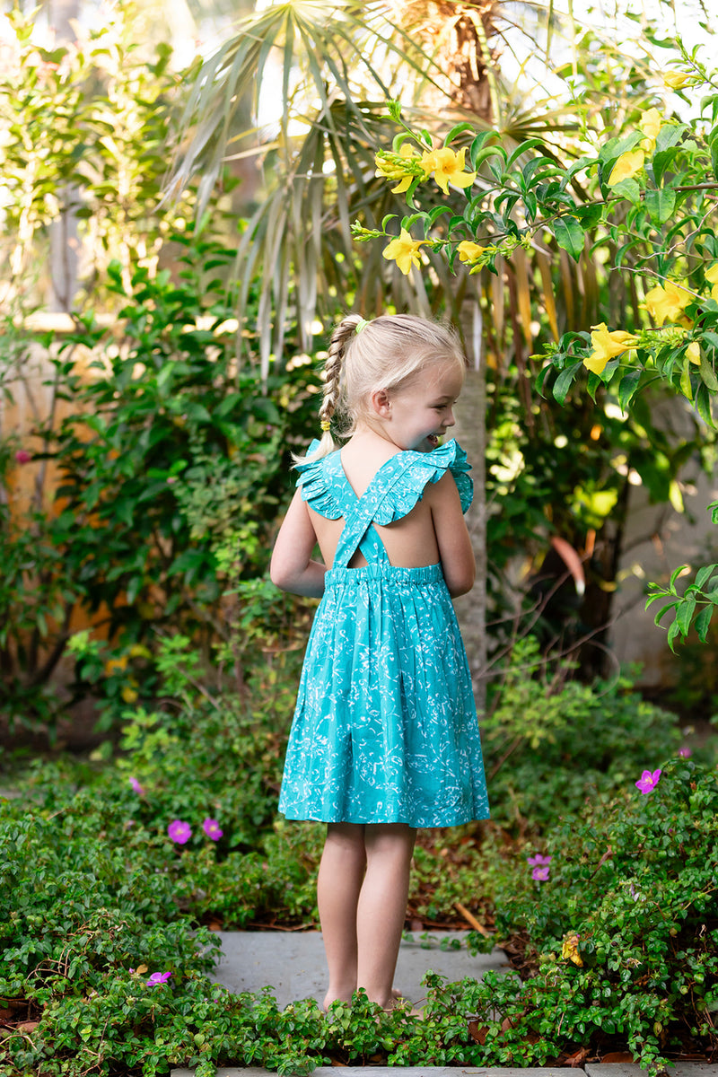 Honor Dress - Jade Petunia