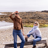 Snowbird Wrap Scarf - Gracie Blue