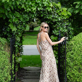 Elle Dress Poplin - Coco Moroccan Medallion