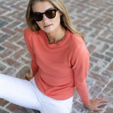 Bacall Sweater - Nantucket Red