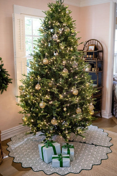 Pine Fleur Provencale Tree Skirt