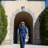 Julia Pant - Peacoat