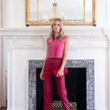 Jackie Pant - Burgundy