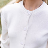 Falmouth Cardigan - Warm White