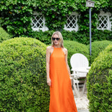 Sarah Dress - Tangerine