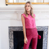 Jackie Pant - Burgundy