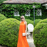Sarah Dress - Tangerine