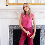 Jackie Pant - Burgundy