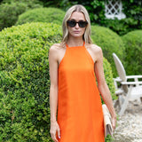 Sarah Dress - Tangerine
