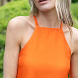Sarah Dress - Tangerine