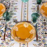 Ecru Fleur Tablecloth