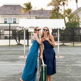 Camille Dress - Mykonos Blue