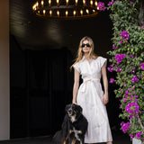 Betty Dress Eyelet - Shell