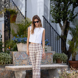 Blair Top Poplin - Blanc