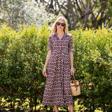 The JA Shirtdress - Coco Santorini Check