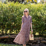 The JA Shirtdress - Coco Santorini Check