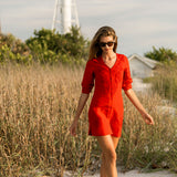 Amelia Dress - Rouge