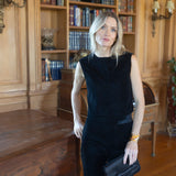 Blair Top Velvet - Noir