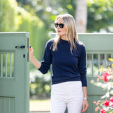 Bacall Sweater - Peacoat