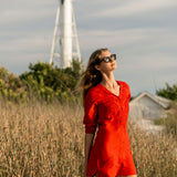 Amelia Dress - Rouge