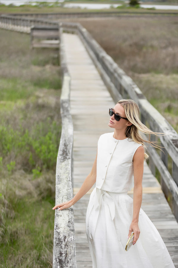 Blair Top - Warm White