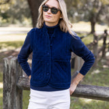 Montauk Vest Corduroy - Peacoat