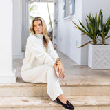 Falmouth Turtleneck - Warm White