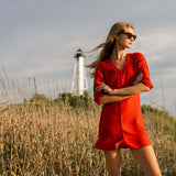 Amelia Dress - Rouge