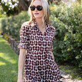 The JA Shirtdress - Coco Santorini Check