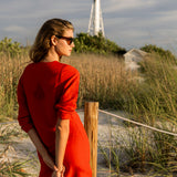 Amelia Dress - Rouge