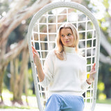 Falmouth Turtleneck - Warm White