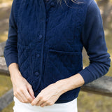 Montauk Vest Corduroy - Peacoat