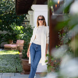 Falmouth Wrap Sweater - Warm White