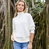 Falmouth Turtleneck - Warm White