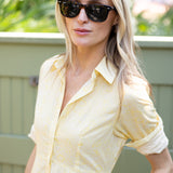 The JA Shirtdress -  Buttercup Marbella