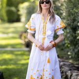 Short Sleeve Coatue - Saffron Petal