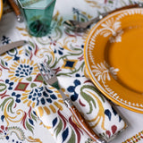 Ecru Fleur Dinner Napkins